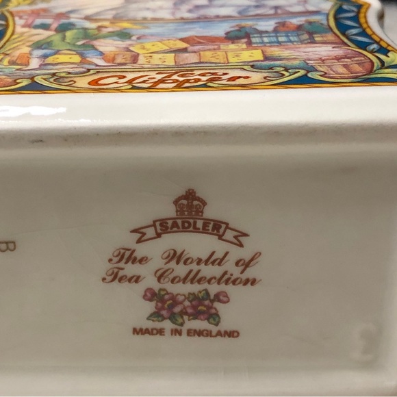Sadler, The World Of Tea Collection "Tea Clipper Caddy” Excellent Vintage Cond. - Picture 5 of 16